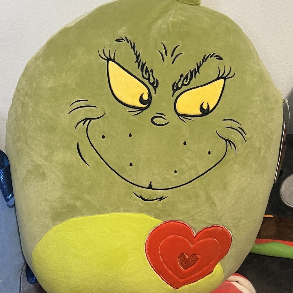 Squishmallows Green Grinch Stuffed Animal
